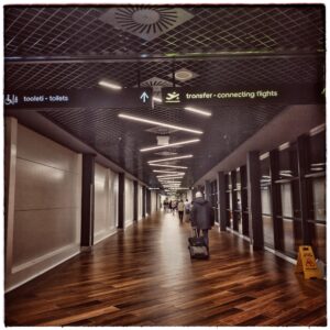 Flughafen in Belgrad